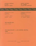Download this eBook Walker Site — The Hamilton Site: A Late Historic Neutral Town