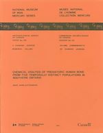 Download this eBook Chemical Analysis of Prehistoric Human Bone from Five Temporally Distinct Populations in Southern Ontario
