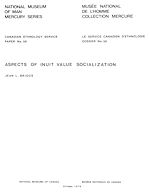 Download this eBook Aspects of Inuit value socialization