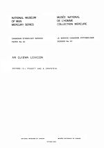 Download this eBook Ojibwa lexicon