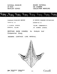 Téléchargez le livre :  Beothuk bark canoes