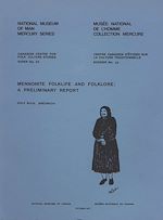Download this eBook Mennonite folklife and folklore