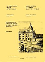Download this eBook Introduction to the social history of Scots in Quebec (1780-1840)