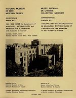 Download this eBook 1981-1982 guide to departments of sociology, anthropology and archaeology in universities and museums in Canada / Annuaire 1981-1982 des départements de sociologie, d'anthropologie et...