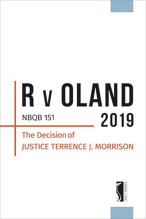 Download the eBook: R v Oland 2019 NBQB 151