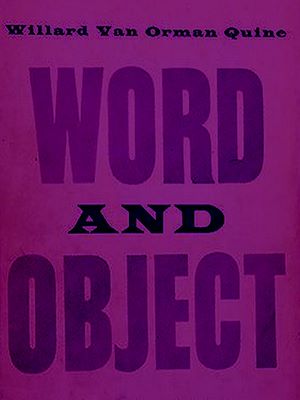 Téléchargez le livre :  Word and Object (Studies in Communication)