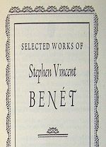 Télécharger le livre :  Selected Works of Stephen Vincent Benet