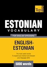 Télécharger le livre :  Estonian vocabulary for English speakers - 5000 words