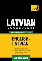 Télécharger le livre :  Latvian vocabulary for English speakers - 7000 words