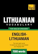 Télécharger le livre :  Lithuanian vocabulary for English speakers - 7000 words