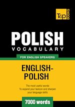 Télécharger le livre :  Polish Vocabulary for English Speakers - 7000 Words