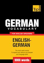 Télécharger le livre :  German Vocabulary for English Speakers - 9000 Words