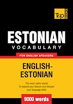 Télécharger le livre :  Estonian vocabulary for English speakers - 9000 words