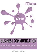 Télécharger le livre :  Quick Win Business Communication 2e