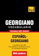 Télécharger le livre :  Vocabulario español-georgiano - 9000 palabras más usadas