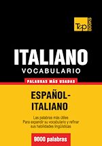 Télécharger le livre :  Vocabulario español-italiano - 9000 palabras más usadas