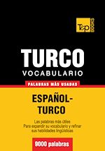Télécharger le livre :  Vocabulario español-turco - 9000 palabras más usadas