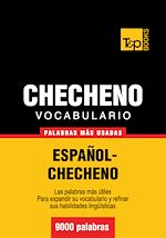 Télécharger le livre :  Vocabulario español-checheno - 9000 palabras más usadas