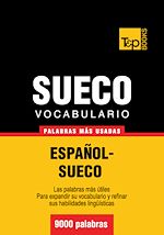 Télécharger le livre :  Vocabulario español-sueco - 9000 palabras más usadas