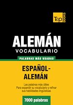 Télécharger le livre :  Vocabulario español-alemán - 7000 palabras más usadas