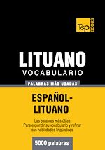 Télécharger le livre :  Vocabulario español-lituano - 5000 palabras más usadas