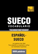 Télécharger le livre :  Vocabulario español-sueco - 5000 palabras más usadas