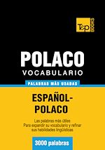 Télécharger le livre :  Vocabulario español-polaco - 3000 palabras más usadas