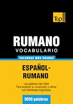 Télécharger le livre :  Vocabulario español-rumano - 3000 palabras más usadas