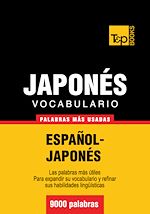 Télécharger le livre :  Vocabulario español-japonés - 9000 palabras más usadas