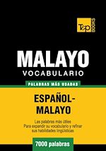 Télécharger le livre :  Vocabulario Español-Malayo - 7000 palabras más usadas
