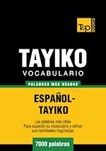 Télécharger le livre :  Vocabulario Español-Tayiko - 7000 palabras más usadas