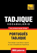 Télécharger le livre :  Vocabulário Português-Tadjique - 9000 palavras mais úteis