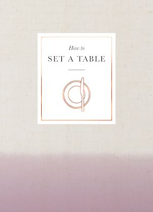 Téléchargez le livre :  How to Set a Table