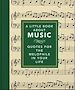 Télécharger le livre :  A Little Book About Music
