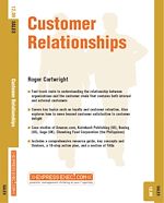 Télécharger le livre :  Customer Relationships
