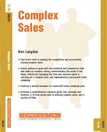 Download this eBook Complex Sales