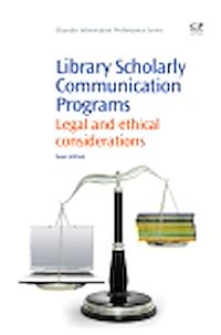 Téléchargez le livre :  Library Scholarly Communication Programs