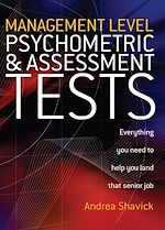 Télécharger le livre :  Management Level Psychometric and Assessment Tests