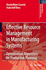 Télécharger le livre :  Effective Resource Management in Manufacturing Systems