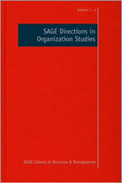 Télécharger le livre :  SAGE Directions in Organization Studies