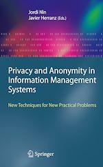 Download this eBook Privacy and Anonymity in Information Management Systems