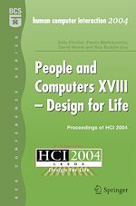 Télécharger le livre :  People and Computers XVIII - Design for Life