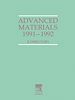 Télécharger le livre :  Advanced Materials 1991-1992