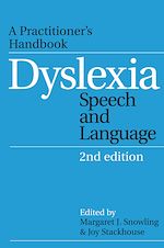 Télécharger le livre :  Dyslexia, Speech and Language