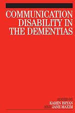 Télécharger le livre :  Communication Disability in the Dementias
