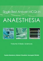 Télécharger le livre :  Single Best Answer MCQs in Anaesthesia