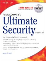 Download this eBook Programmer's Ultimate Security DeskRef