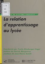 Télécharger le livre :  La Relation d'apprentissage au lycée