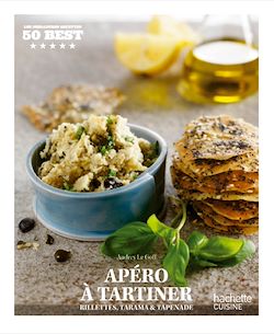 Télécharger le livre :  Apéro à tartiner - rillettes, tarama, tapenades