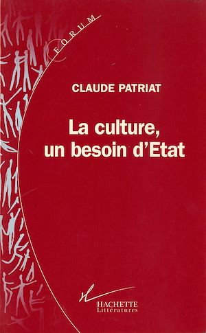 Téléchargez le livre :  La Culture, un besoin d'état